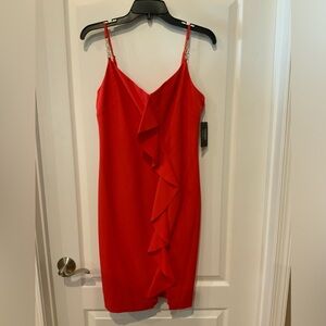 NWT Beautiful Dress in Stunning Red